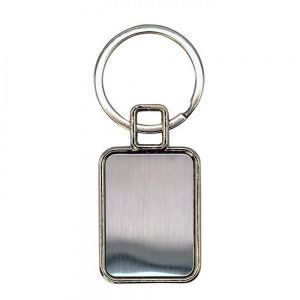 LLAVERO CUADRADO PLANO personalizada